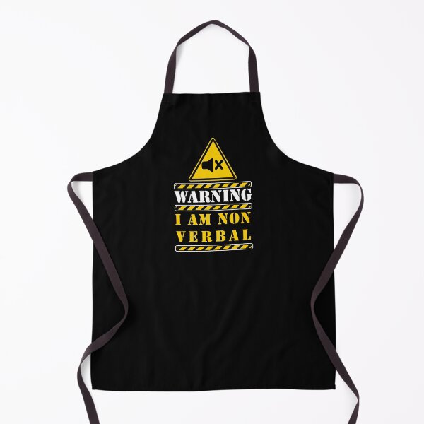 Item preview, Warning I am non verbal designed and sold by remerasnerdas.