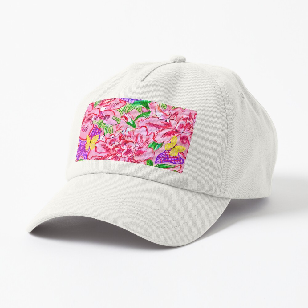Aperçu de l'œuvre Casquette Dad Hat créée et vendue par SophieClimaArt.