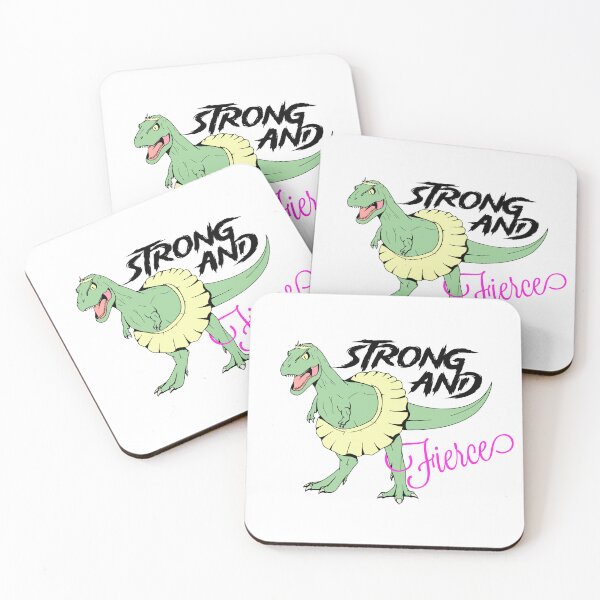 Item preview, Strong and fierce T-Rex (yellow) designed and sold by DeadpanStudios.