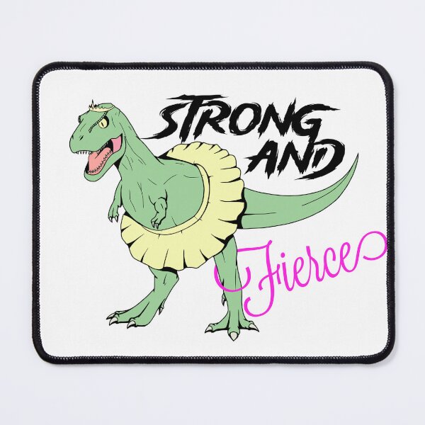 Item preview, Strong and fierce T-Rex (yellow) designed and sold by DeadpanStudios.