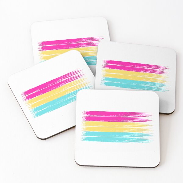 Item preview, Pride Collection - Pansexual Pride Flag (Paint Streak/Horizontal) designed and sold by T-WoodCreations.