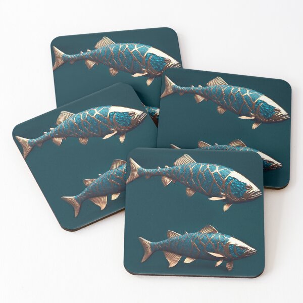 Item preview, emerald fish designed and sold by eva3dadan.