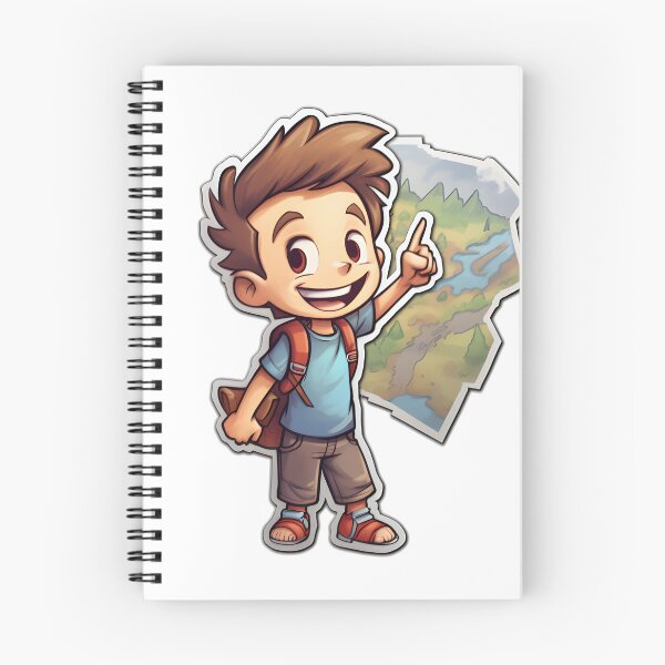 Item preview, A boy with a map designed and sold by GediaPrints.