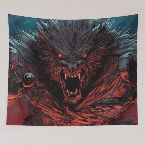 Item preview, Diablo Druid Werewolf designed and sold by Nightarcade.