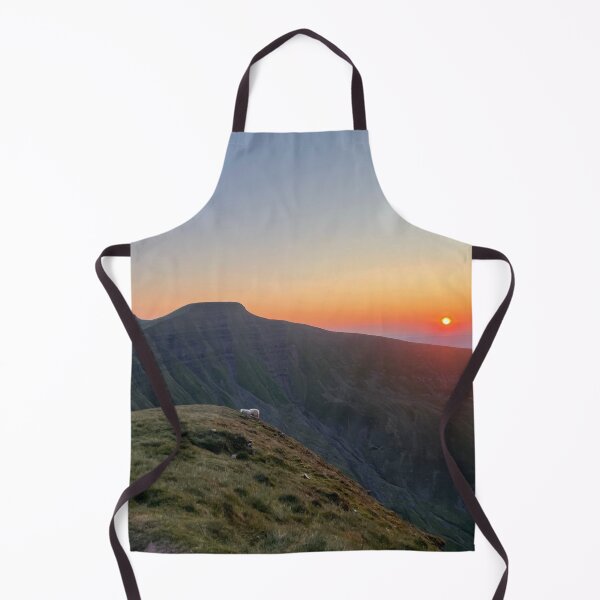 Item preview, Pen y fan sunset silhouette Bannau brecheiniog Brecon Beacons  designed and sold by SoulTrekking.