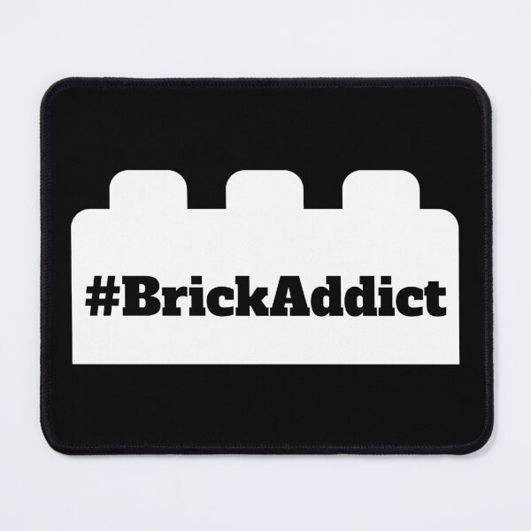 Item preview, #BrickAddict (Use On Dark Colors) designed and sold by DEDDesign.