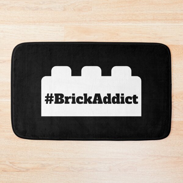 Item preview, #BrickAddict (Use On Dark Colors) designed and sold by DEDDesign.