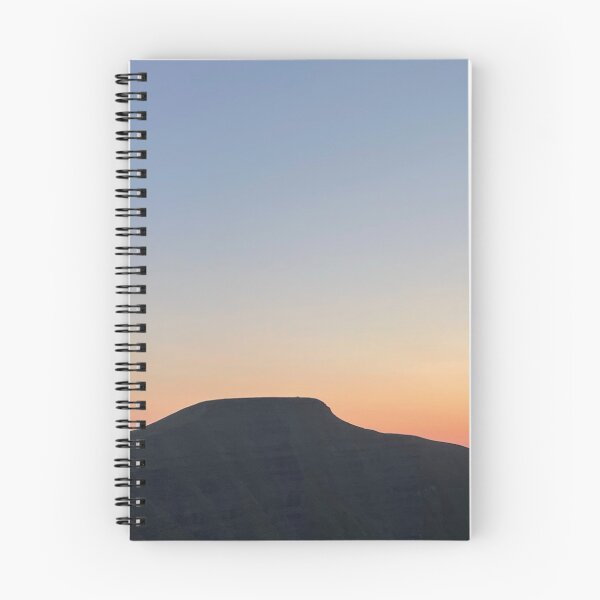 Item preview, Cribyn Pen y fan sunset silhouette Brecon Beacons  designed and sold by SoulTrekking.