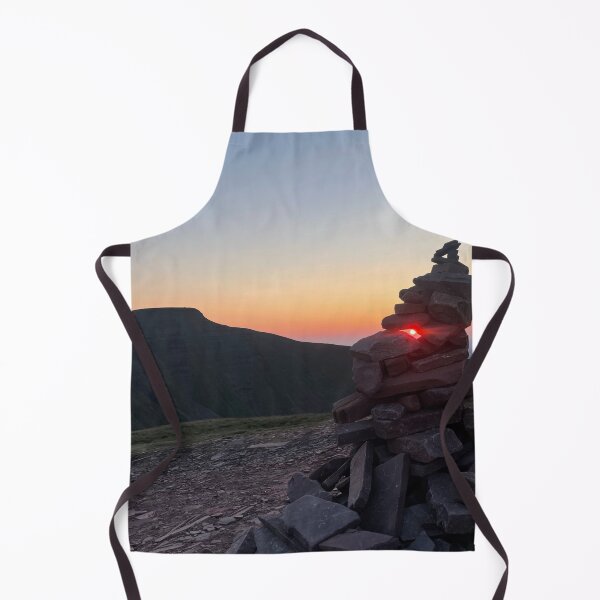 Item preview, Cribyn Pen y fan sunset silhouette Brecon Beacons  designed and sold by SoulTrekking.