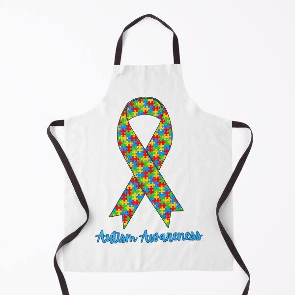 Item preview, Autism Awareness Ribbon designed and sold by BadDonkeyDecals.