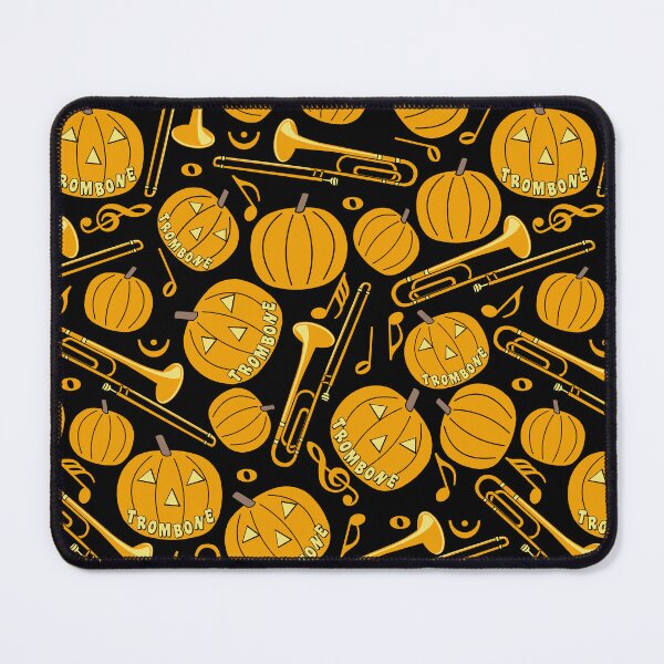 Item preview, Notas musicales de trombón de calabaza designed and sold by BartholGraphics.