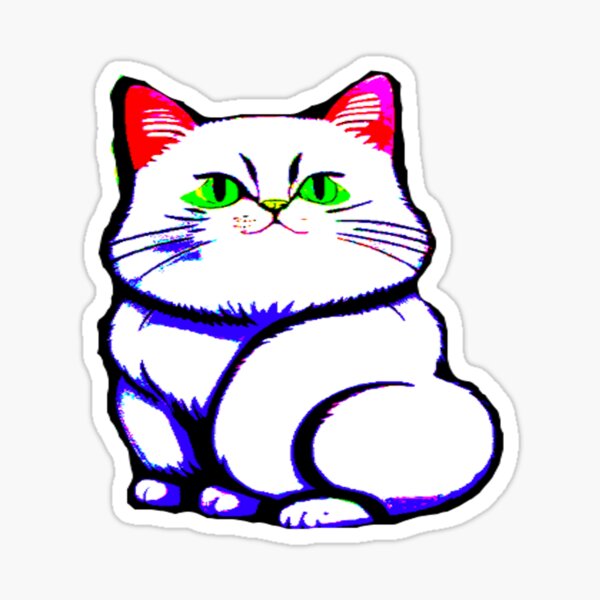 Angry Cat Sticker - Angry Cat Cute - Discover & Share GIFs