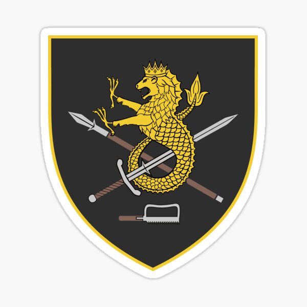 Quiriner Kriegerakademie - Wappenschild Sticker