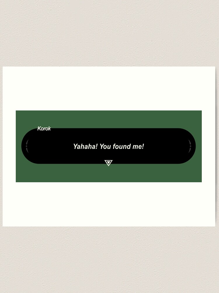 Yahaha! You Found Me! Art Board Print for Sale by Nortonifer