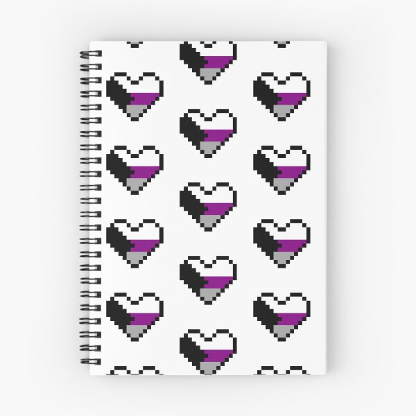 Item preview, Heart flag from Demisexual community pixel art white background designed and sold by Axel-Speed.