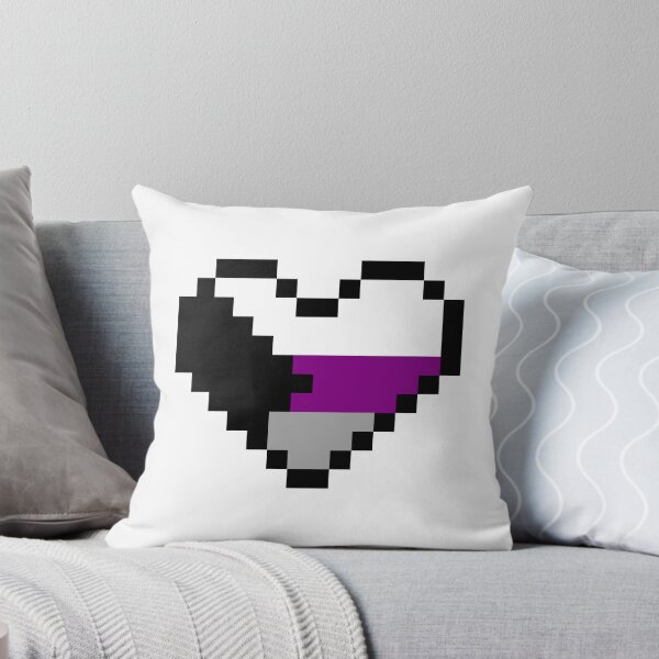 Item preview, Heart flag from Demisexual community pixel art white background designed and sold by Axel-Speed.