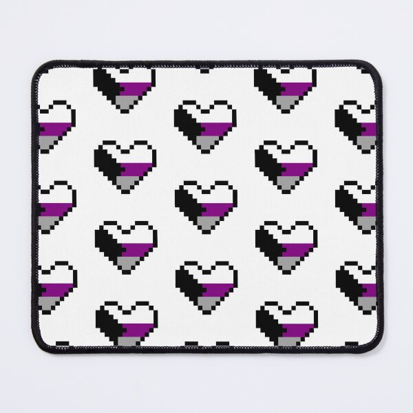 Item preview, Heart flag from Demisexual community pixel art white background designed and sold by Axel-Speed.