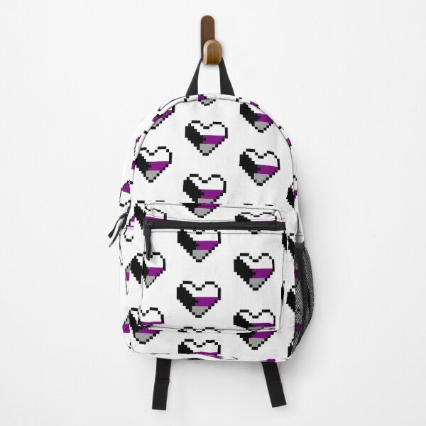 Item preview, Heart flag from Demisexual community pixel art white background designed and sold by Axel-Speed.