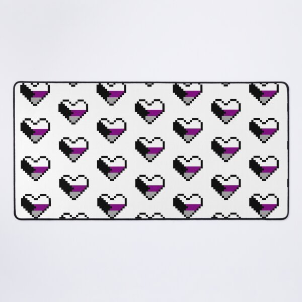 Item preview, Heart flag from Demisexual community pixel art white background designed and sold by Axel-Speed.