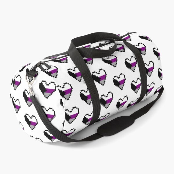 Item preview, Heart flag from Demisexual community pixel art white background designed and sold by Axel-Speed.