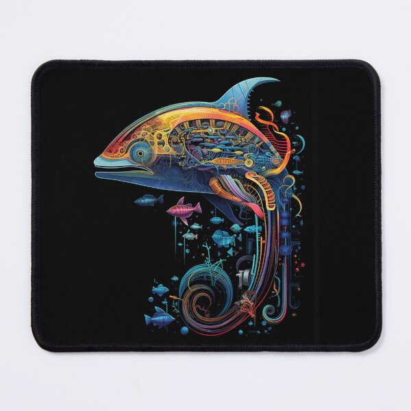 Item preview, Oceanic Automata: Cyborg Marine Life T-Shirt designed and sold by JLCableStudio.