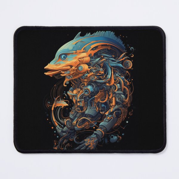 Item preview, Oceanic Automata: Cyborg Marine Life T-Shirt designed and sold by JLCableStudio.