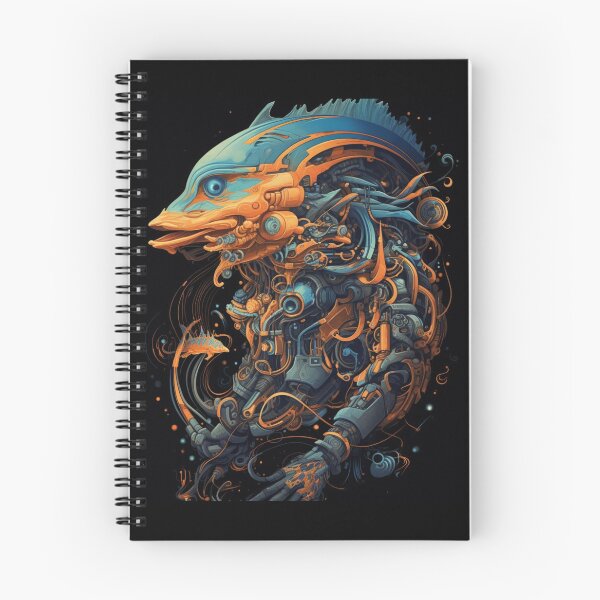 Item preview, Oceanic Automata: Cyborg Marine Life T-Shirt designed and sold by JLCableStudio.