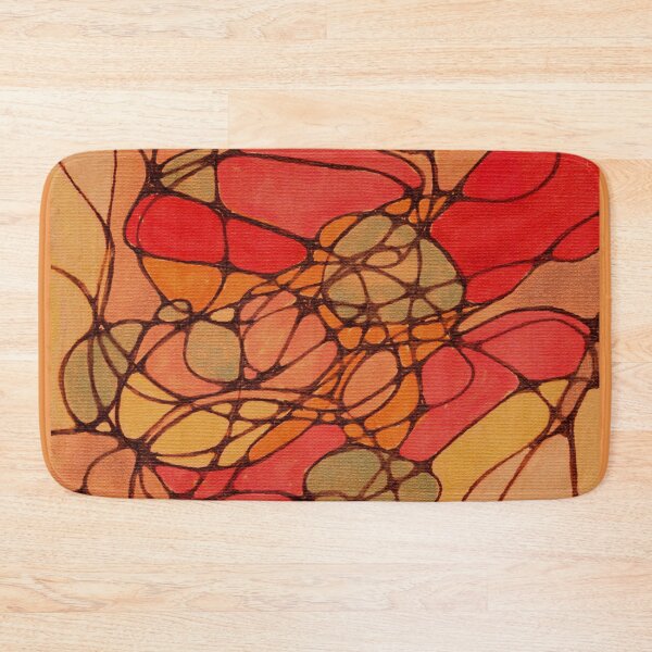 Item preview, Abstract Loops in Oranges and Reds designed and sold by LiszaB.
