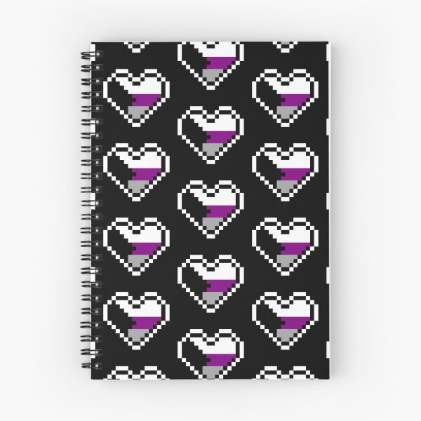 Item preview, Heart flag from Demisexual community pixel art black background designed and sold by Axel-Speed.