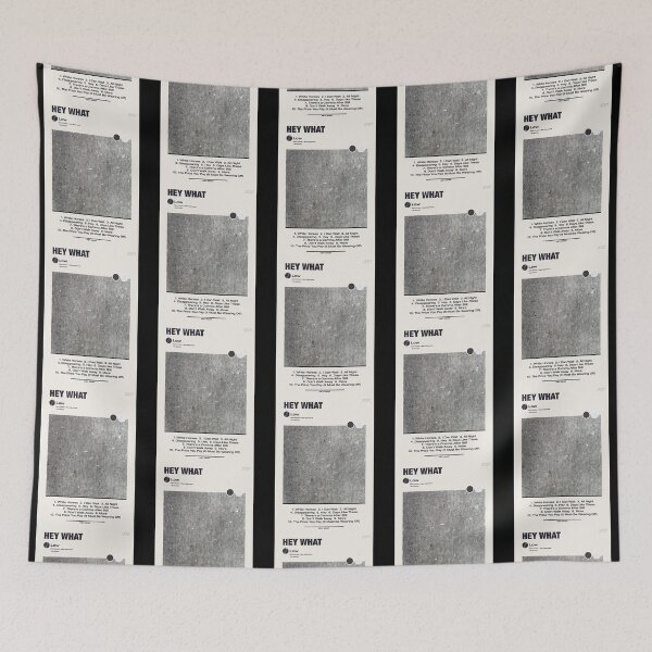 Item preview, HEY WHAT  Low tracklist _amp_ designed and sold by CurvezbyCheekz.