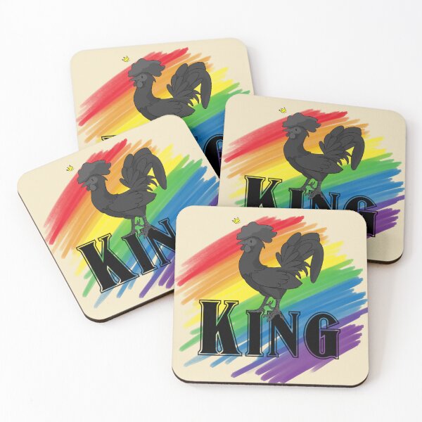 Item preview, Rooster King (Pride) designed and sold by RhiannonAReed.