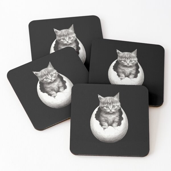 Item preview, Kitten and the egg designed and sold by Straya75.
