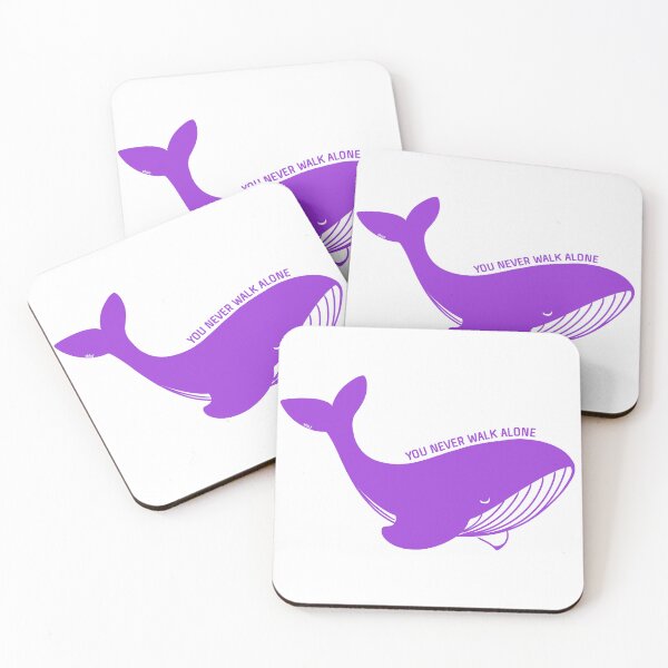 Item preview, You Never Walk Alone Whale designed and sold by Shin7.