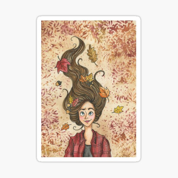 Autumn Breeze Sticker