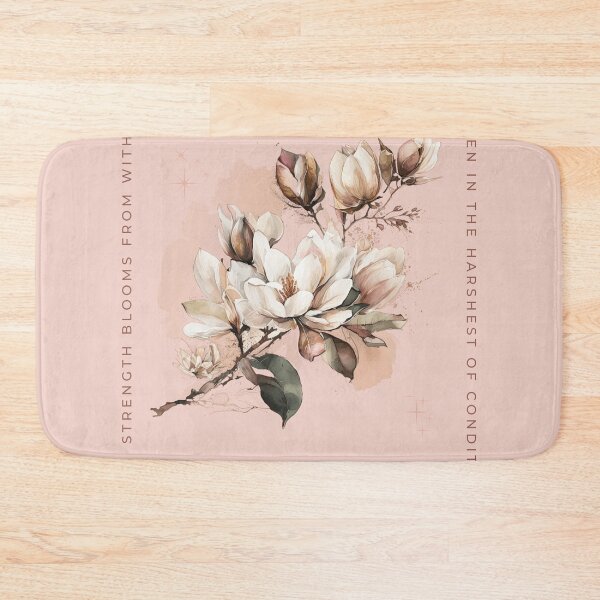 Item preview, Magnolia blooms spring encouragement strength beauty grow vintage victorian designed and sold by Jean-Pham.