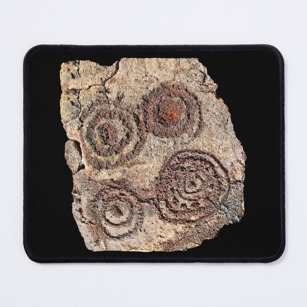 Item preview, Concentric circles sun symbols petroglyphs. designed and sold by Alex Preiss.