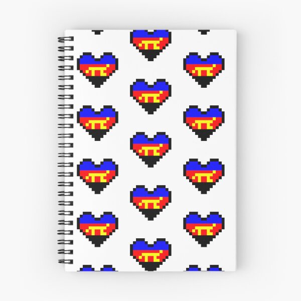 Item preview, Heart flag from Poliamorosa / Polyamorous community pixel art white background 1 designed and sold by Axel-Speed.