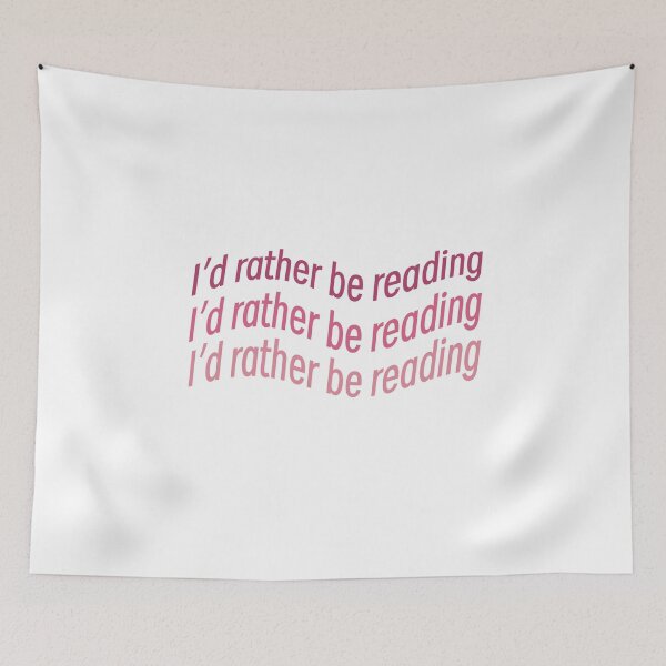 Item preview, I’d rather be reading designed and sold by Kcreatesstuff.