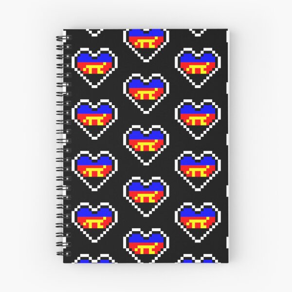 Item preview, Heart flag from Poliamorosa / Polyamorous community pixel art black background 1 designed and sold by Axel-Speed.