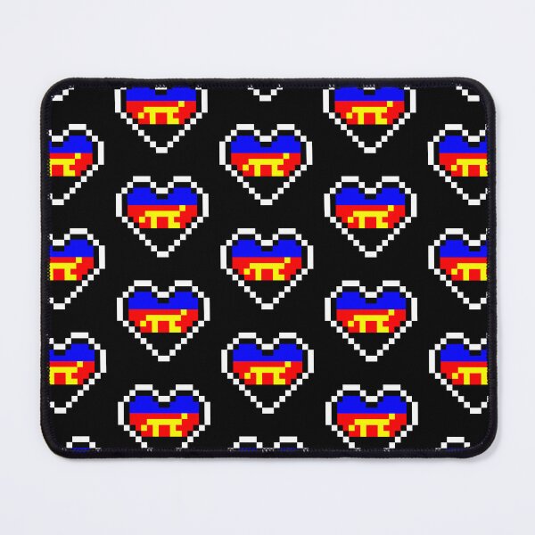 Item preview, Heart flag from Poliamorosa / Polyamorous community pixel art black background 1 designed and sold by Axel-Speed.