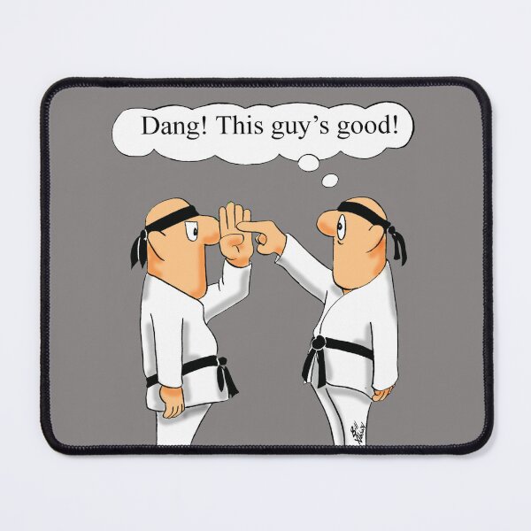 Item preview, Funny Martial Arts Cartoon Humor designed and sold by abbottoons.
