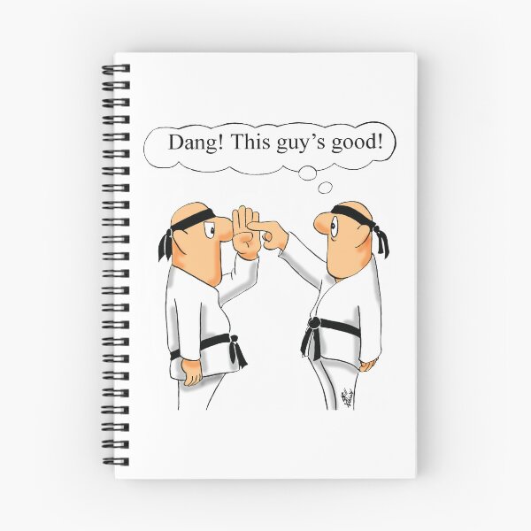 Item preview, Funny Martial Arts Cartoon Humor designed and sold by abbottoons.