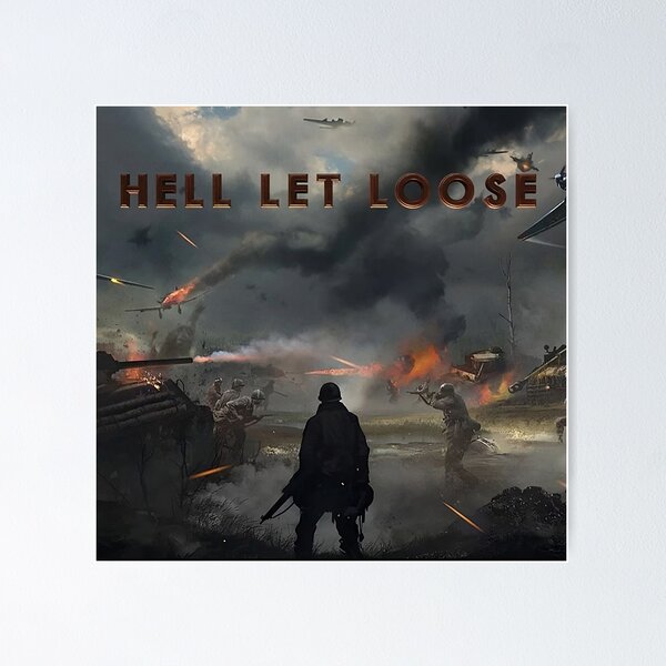Item preview, Hell Let Loose designed and sold by CloutDesigner.