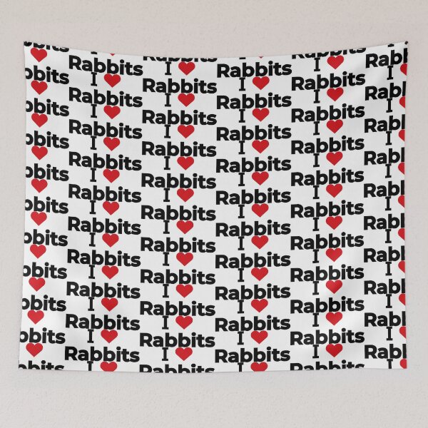 Item preview, I love Rabbits designed and sold by Moyanana.