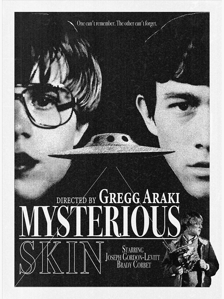 "Mysterious Skin" Sticker for Sale by SadPuppy | Redbubble