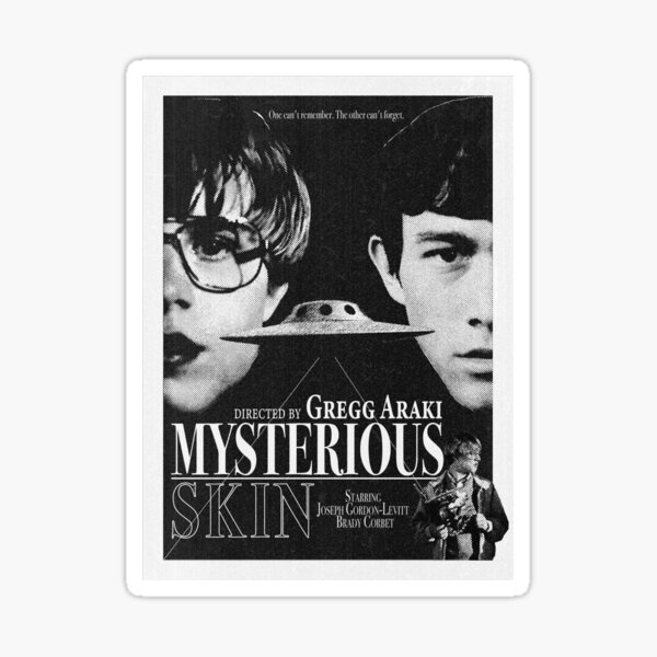 "Mysterious Skin" Sticker for Sale by SadPuppy | Redbubble