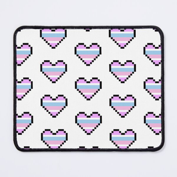 Item preview, Heart flag from Intersexual / Intersex community pixel art white background designed and sold by Axel-Speed.
