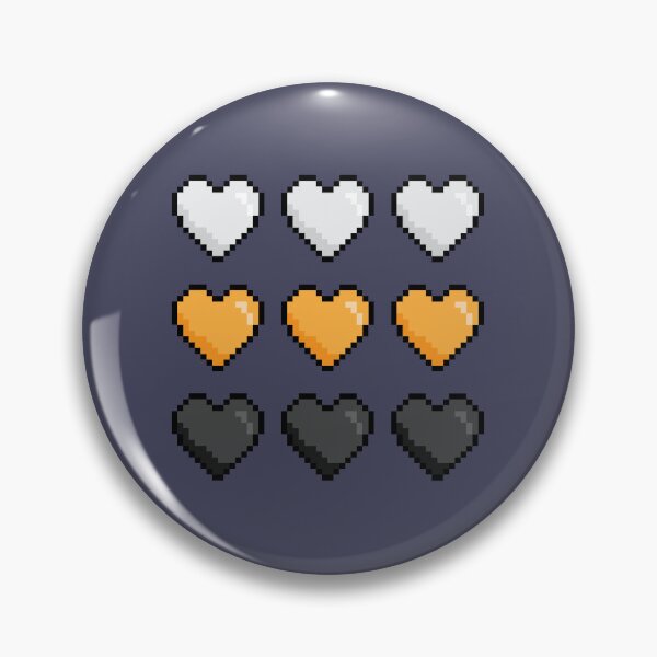 Aperçu de l'œuvre Grille de coeur de pixel pluriel créée et vendue par UYTPdesign.