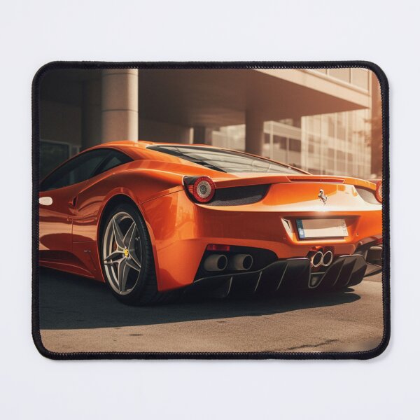Item preview, Orange Sports Car: Unleash the Thrill of Dynamic Performance designed and sold by RIAiCreations.