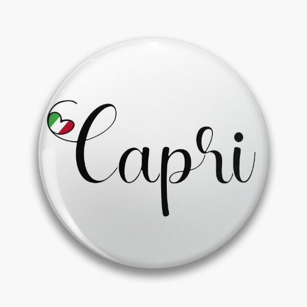 Item preview, Capri With Italian Heart - I Love Capri designed and sold by molamode.